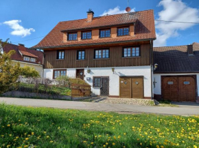 Landhaus Alpenpanorama über der Wutachschlucht